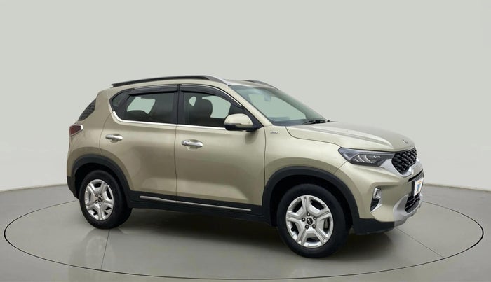 2021 KIA SONET HTX 1.0 IMT, Petrol, Manual, 43,749 km, Right Front Diagonal
