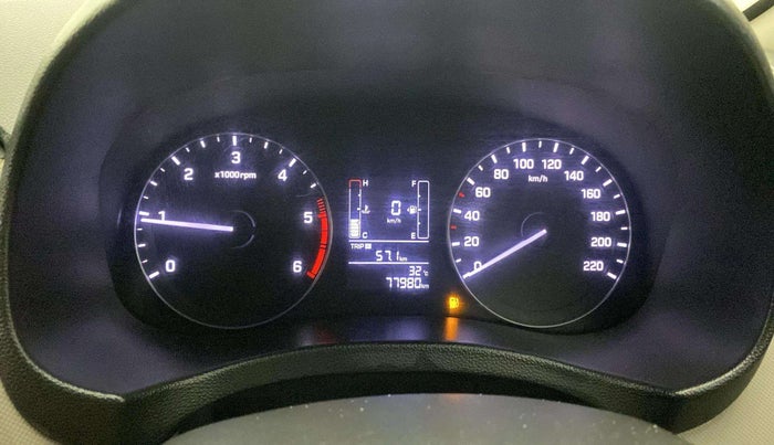 2017 Hyundai Creta SX PLUS AT 1.6 PETROL, Petrol, Automatic, 76,854 km, Odometer Image