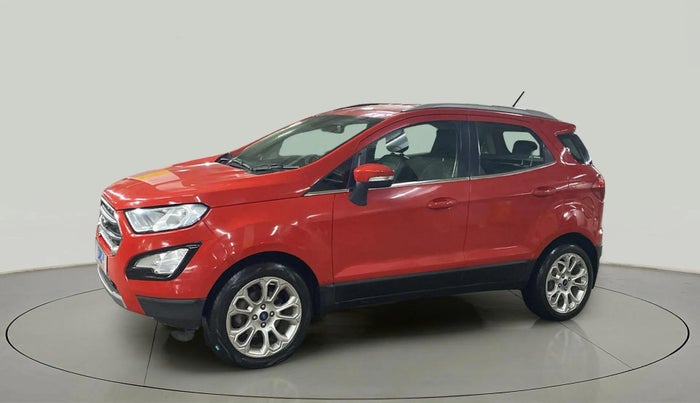 2018 Ford Ecosport TITANIUM + 1.5L PETROL AT, CNG, Automatic, 68,281 km, Left Front Diagonal