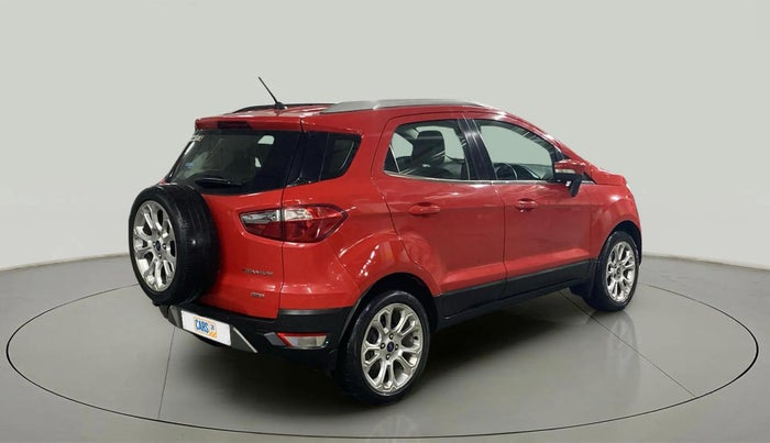 2018 Ford Ecosport TITANIUM + 1.5L PETROL AT, CNG, Automatic, 68,281 km, Right Back Diagonal