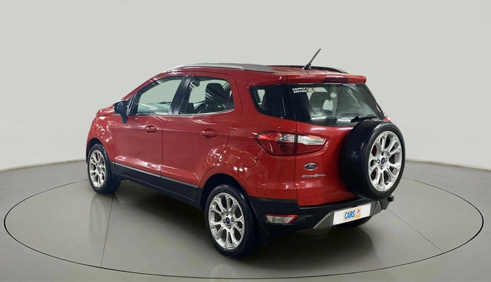2018 Ford Ecosport TITANIUM + 1.5L PETROL AT, CNG, Automatic, 68,281 km, Left Back Diagonal