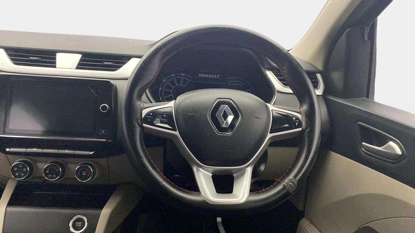 2022 Renault TRIBER RXZ AMT, Petrol, Automatic, 40,266 km, Steering Wheel Close Up