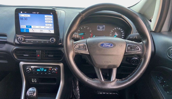 2018 Ford Ecosport TITANIUM 1.5L PETROL, Petrol, Manual, 77,032 km, Steering Wheel Close Up