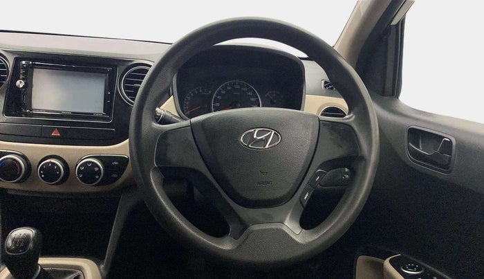 2017 Hyundai Grand i10 MAGNA 1.2 KAPPA VTVT, Petrol, Manual, 74,170 km, Steering Wheel Close Up
