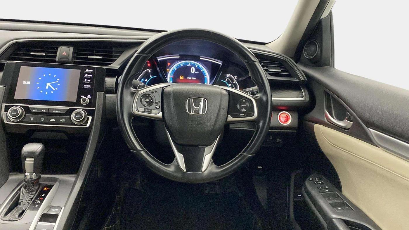 2019 Honda Civic 1.8L I-VTEC VX CVT, Petrol, Automatic, 39,768 km, Steering Wheel Close Up