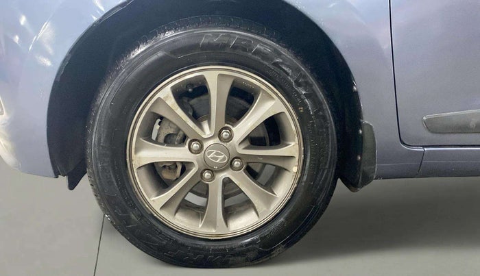 2015 Hyundai Grand i10 ASTA (O) 1.2 KAPPA VTVT, Petrol, Manual, 39,099 km, Left Front Wheel