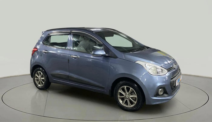 2015 Hyundai Grand i10 ASTA (O) 1.2 KAPPA VTVT, Petrol, Manual, 39,099 km, Right Front Diagonal