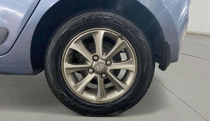 2015 Hyundai Grand i10 ASTA (O) 1.2 KAPPA VTVT, Petrol, Manual, 39,099 km, Left Rear Wheel