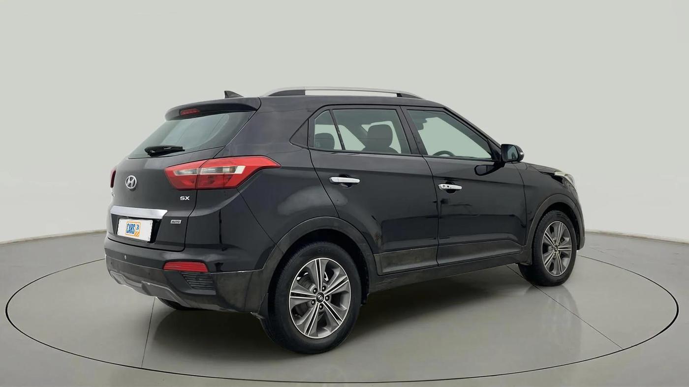 2016 Hyundai Creta SX PLUS AT 1.6 PETROL, Petrol, Automatic, 92,579 km, Right Back Diagonal