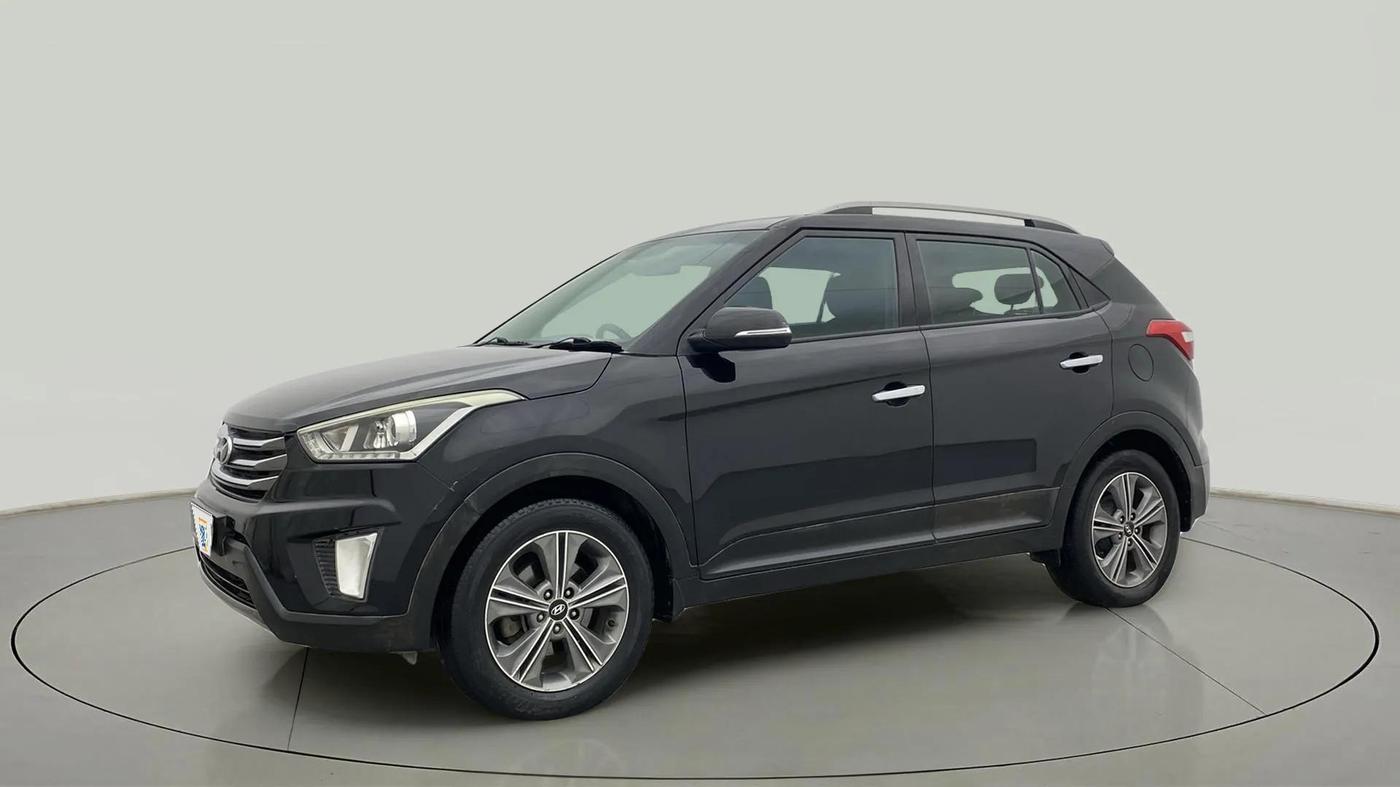 2016 Hyundai Creta SX PLUS AT 1.6 PETROL, Petrol, Automatic, 92,579 km, Left Front Diagonal