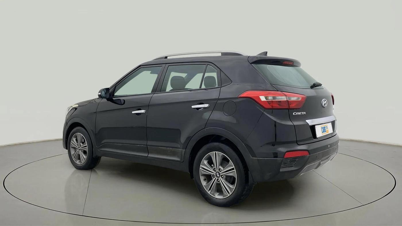 2016 Hyundai Creta SX PLUS AT 1.6 PETROL, Petrol, Automatic, 92,579 km, Left Back Diagonal