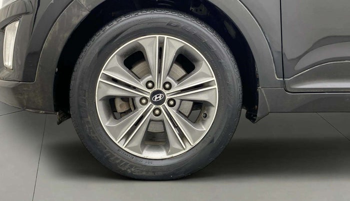 2016 Hyundai Creta SX PLUS AT 1.6 PETROL, Petrol, Automatic, 92,480 km, Left Front Wheel