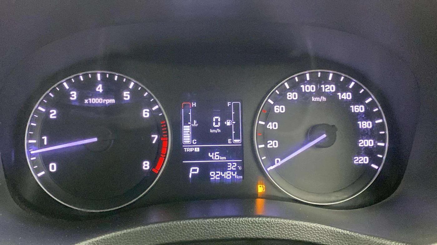 2016 Hyundai Creta SX PLUS AT 1.6 PETROL, Petrol, Automatic, 92,579 km, Odometer Image