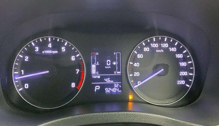 2016 Hyundai Creta SX PLUS AT 1.6 PETROL, Petrol, Automatic, 92,480 km, Odometer Image