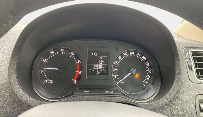 2021 Skoda Rapid STYLE TSI, Petrol, Manual, 34,919 km, Odometer Image