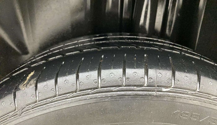 2021 Skoda Rapid STYLE TSI, Petrol, Manual, 34,919 km, Left Rear Tyre Tread