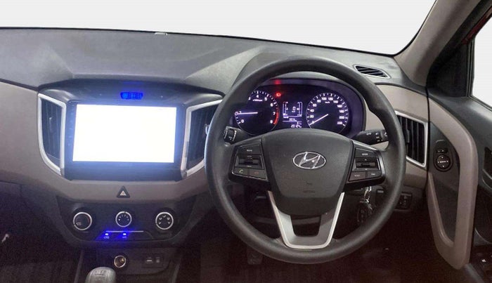 2017 Hyundai Creta E PLUS 1.6 PETROL, Petrol, Manual, 20,094 km, Steering Wheel Close Up