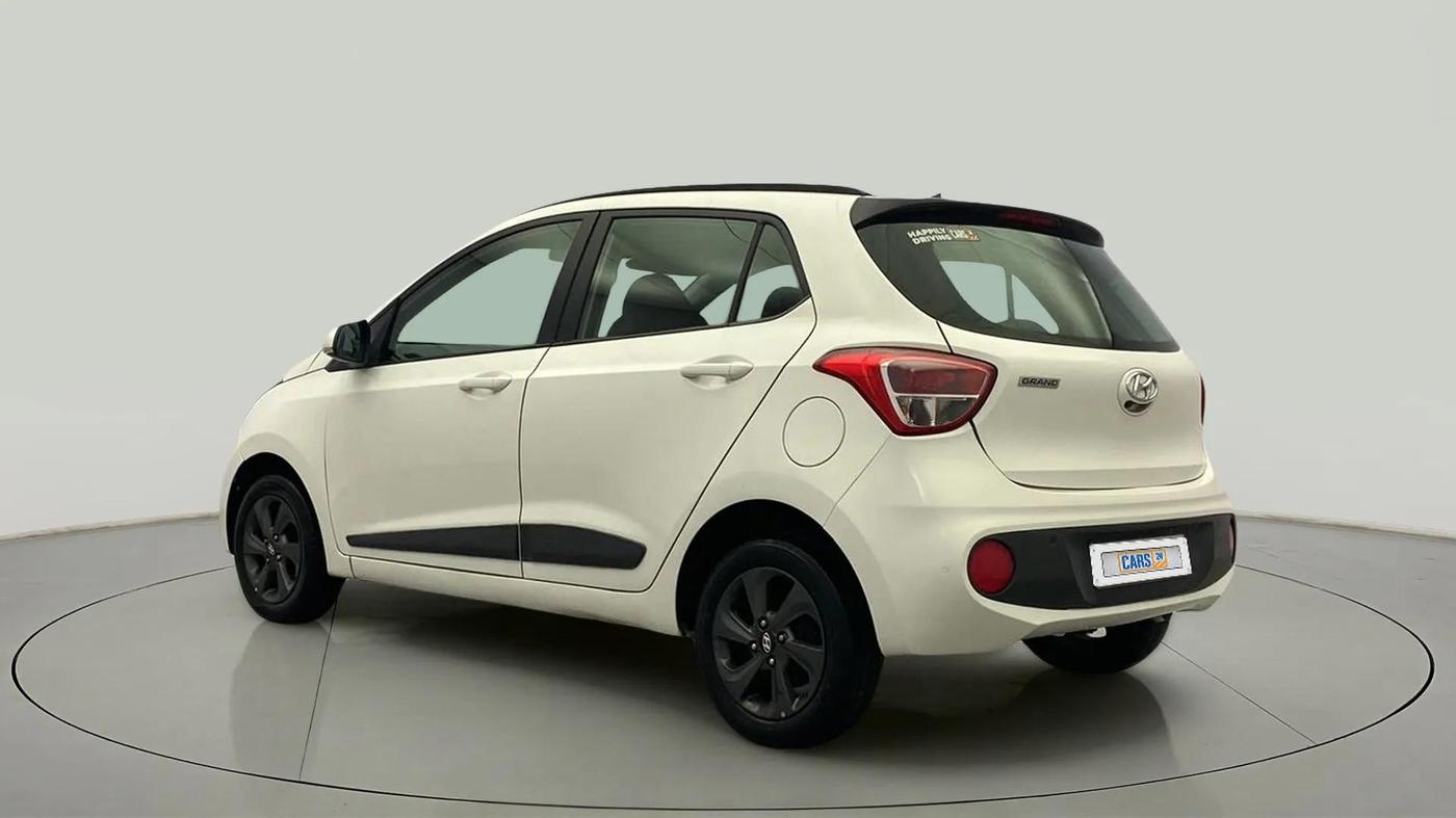 2018 Hyundai Grand i10 SPORTZ 1.2 KAPPA VTVT DUAL TONE, Petrol, Manual, 27,178 km, Left Back Diagonal