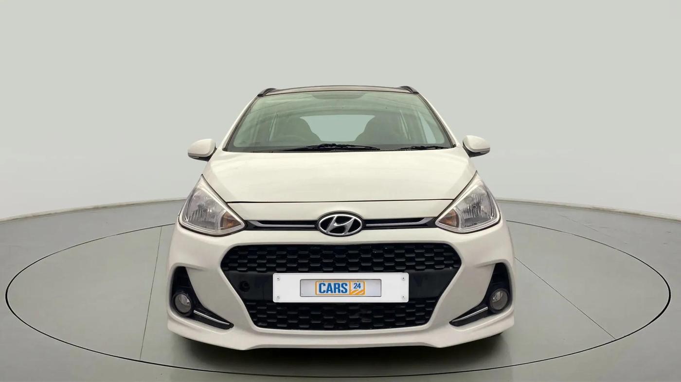 2018 Hyundai Grand i10 SPORTZ 1.2 KAPPA VTVT DUAL TONE, Petrol, Manual, 27,178 km, Front