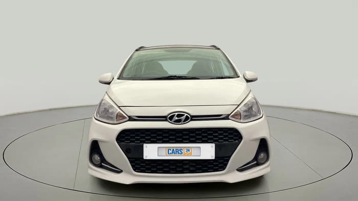 2018 Hyundai Grand i10 SPORTZ 1.2 KAPPA VTVT DUAL TONE, Petrol, Manual, 27,178 km, Front