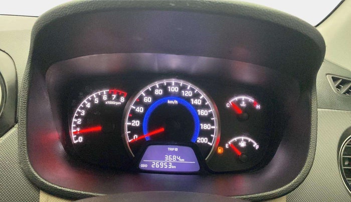 2018 Hyundai Grand i10 SPORTZ 1.2 KAPPA VTVT DUAL TONE, Petrol, Manual, 26,938 km, Odometer Image