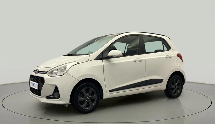 2018 Hyundai Grand i10 SPORTZ 1.2 KAPPA VTVT DUAL TONE, Petrol, Manual, 26,938 km, Left Front Diagonal