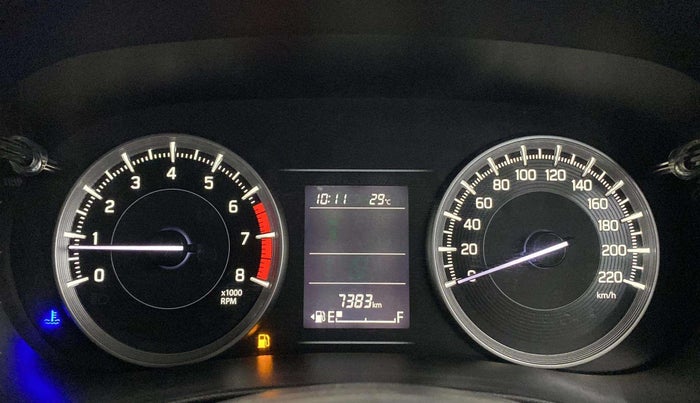 2022 Maruti Baleno SIGMA PETROL 1.2, Petrol, Manual, 7,378 km, Odometer Image