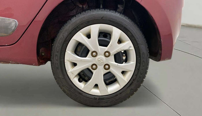 2013 Hyundai Grand i10 SPORTZ 1.2 KAPPA VTVT, Petrol, Manual, 45,769 km, Left Rear Wheel