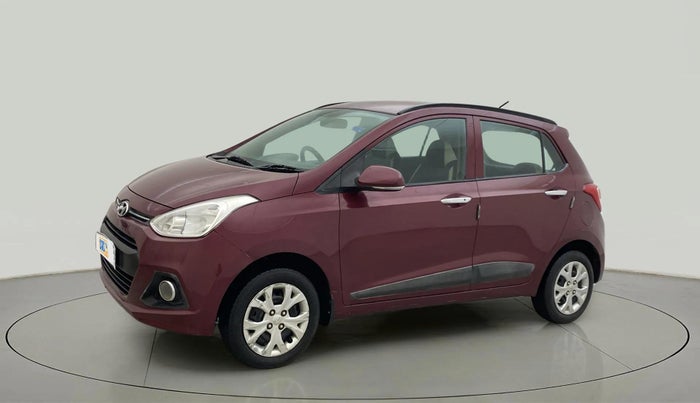 2013 Hyundai Grand i10 SPORTZ 1.2 KAPPA VTVT, Petrol, Manual, 45,769 km, Left Front Diagonal
