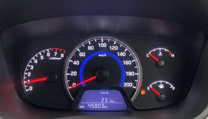 2013 Hyundai Grand i10 SPORTZ 1.2 KAPPA VTVT, Petrol, Manual, 45,769 km, Odometer Image