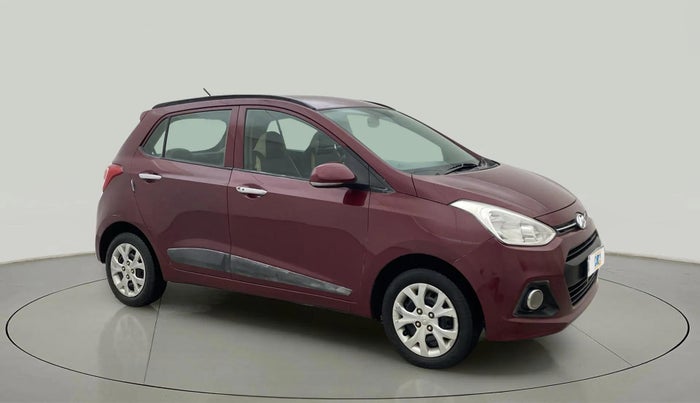 2013 Hyundai Grand i10 SPORTZ 1.2 KAPPA VTVT, Petrol, Manual, 45,769 km, Right Front Diagonal