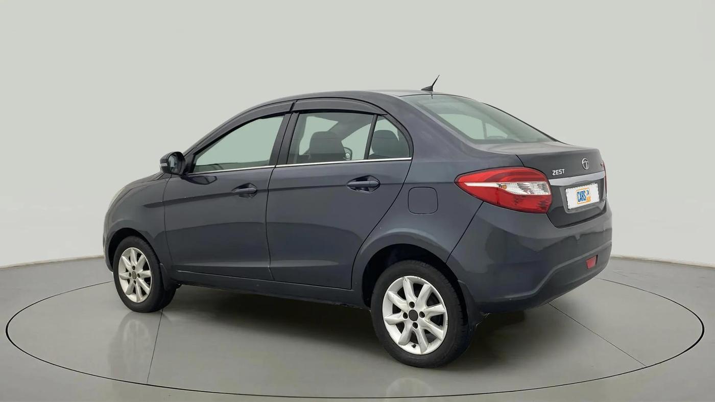 2017 Tata Zest XT PETROL, Petrol, Manual, 85,761 km, Left Back Diagonal