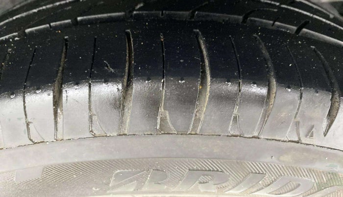 2017 Tata Zest XT PETROL, Petrol, Manual, 85,524 km, Left Rear Tyre Tread