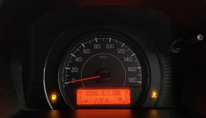 2021 Maruti New Wagon-R LXI CNG 1.0, CNG, Manual, 22,753 km, Odometer Image