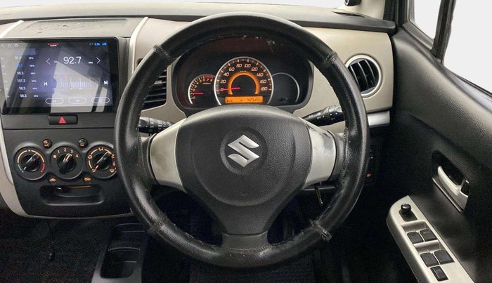 2013 Maruti Wagon R 1.0 VXI, Petrol, Manual, 42,482 km, Steering Wheel Close Up