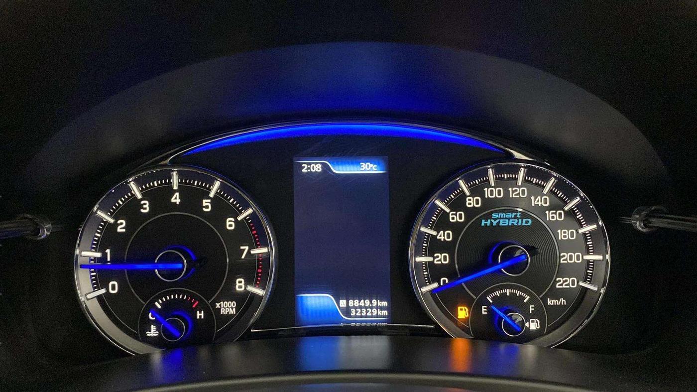 2022 Maruti Ciaz ALPHA 1.5 SHVS PETROL, Petrol, Manual, 32,384 km, Odometer Image