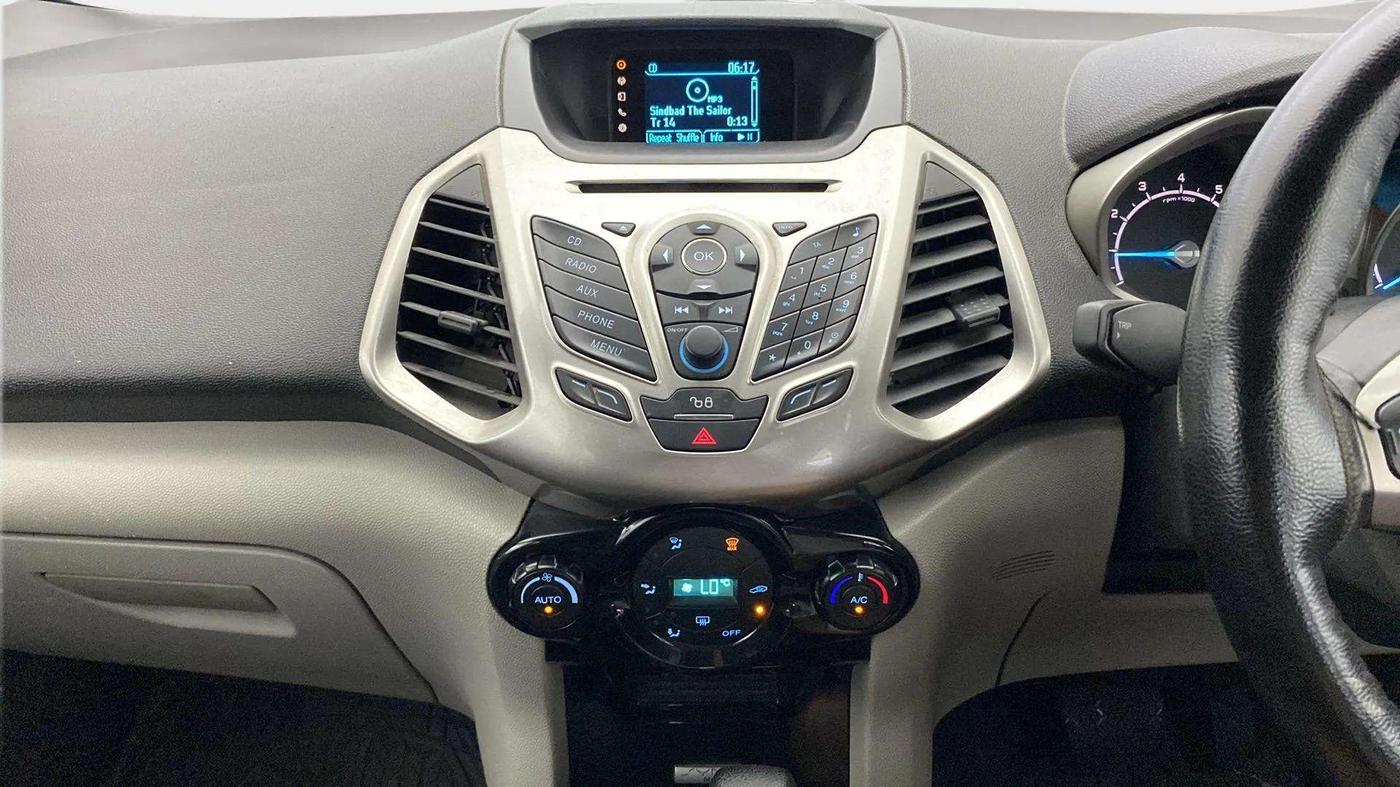 2014 Ford Ecosport TITANIUM 1.5L PETROL AT, Petrol, Automatic, 53,527 km, Air Conditioner
