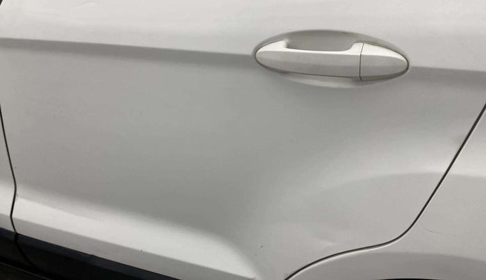 2014 Ford Ecosport TITANIUM 1.5L PETROL AT, Petrol, Automatic, 53,234 km, Rear left door - Slightly dented
