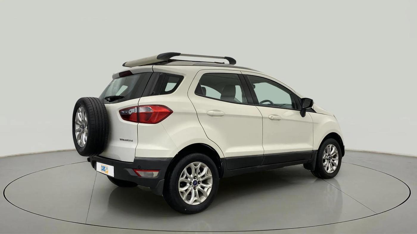 2014 Ford Ecosport TITANIUM 1.5L PETROL AT, Petrol, Automatic, 53,527 km, Right Back Diagonal