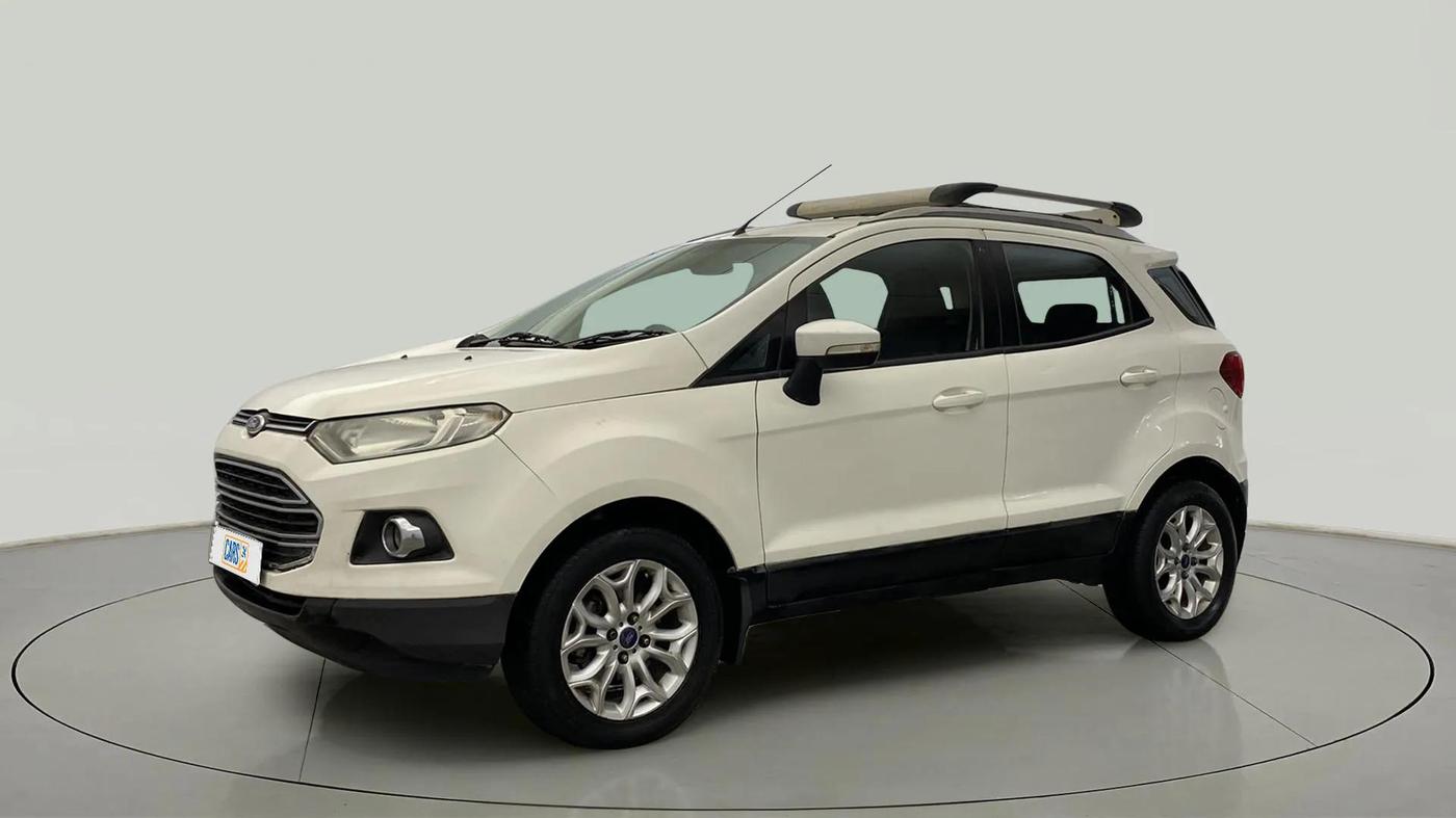 2014 Ford Ecosport TITANIUM 1.5L PETROL AT, Petrol, Automatic, 53,527 km, Left Front Diagonal