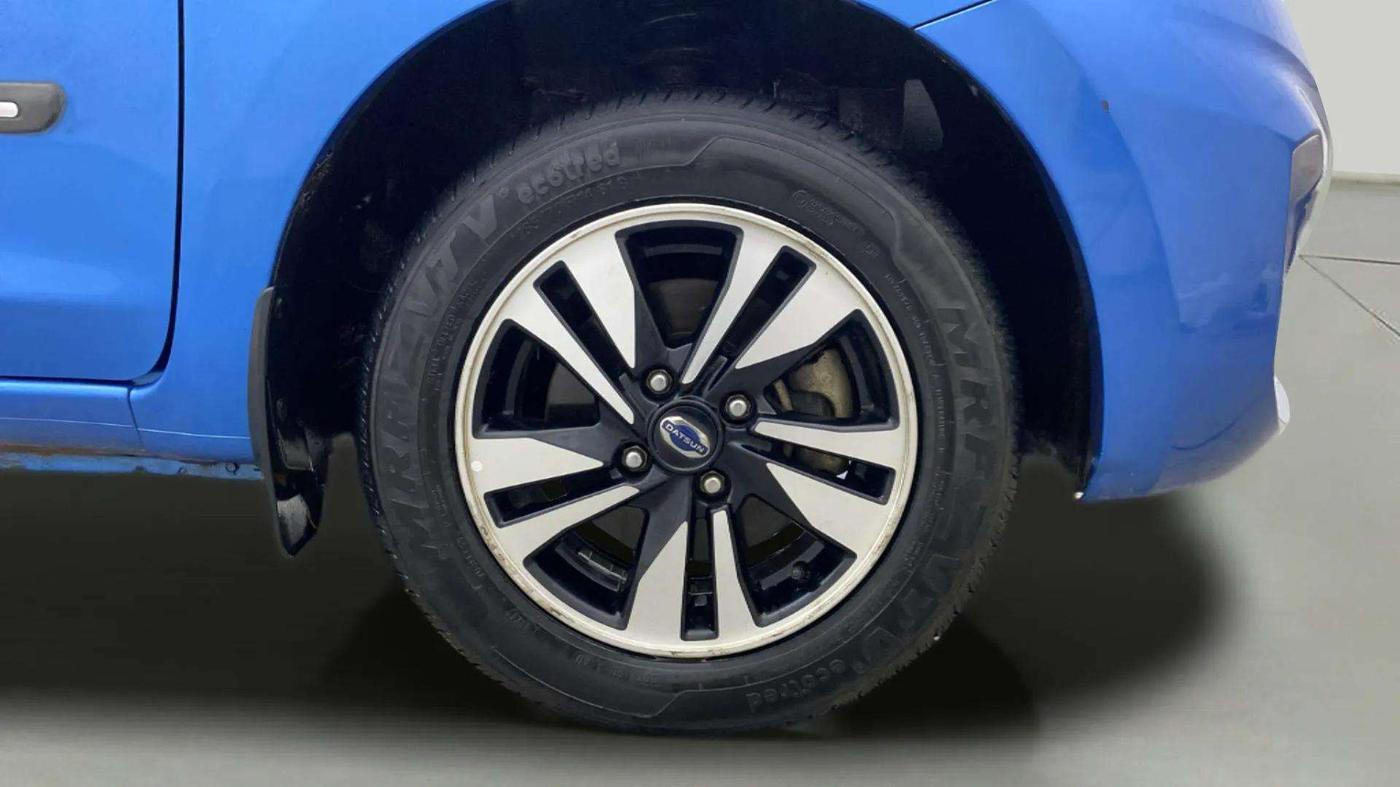 2019 Datsun Go Plus T(O), Petrol, Manual, 42,280 km, Right Front Wheel