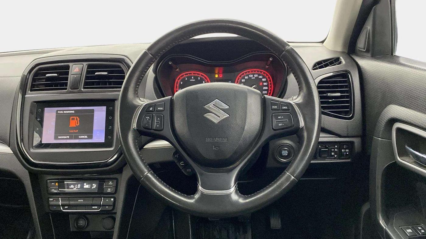 2020 Maruti Vitara Brezza ZXI PLUS, Petrol, Manual, 72,897 km, Steering Wheel Close Up