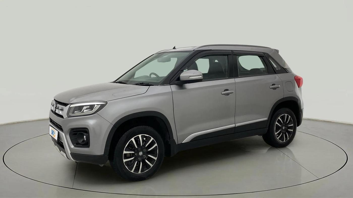 2020 Maruti Vitara Brezza ZXI PLUS, Petrol, Manual, 72,897 km, Left Front Diagonal