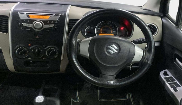 2015 Maruti Wagon R 1.0 VXI, Petrol, Manual, 41,545 km, Steering Wheel Close Up