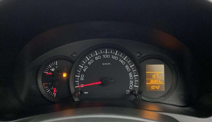 2015 Maruti Swift LXI, Petrol, Manual, 36,810 km, Odometer Image