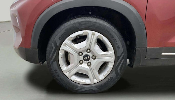 2021 KIA SONET HTX 1.0 IMT, Petrol, Manual, 37,546 km, Left Front Wheel