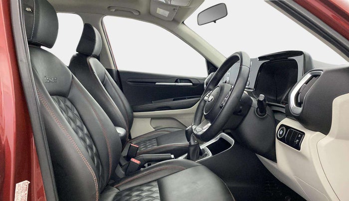 2021 KIA SONET HTX 1.0 IMT, Petrol, Manual, 37,546 km, Right Side Front Door Cabin
