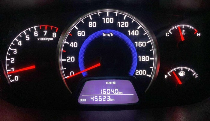 2016 Hyundai Grand i10 Sports plus 1.2, Petrol, Manual, 45,608 km, Odometer Image