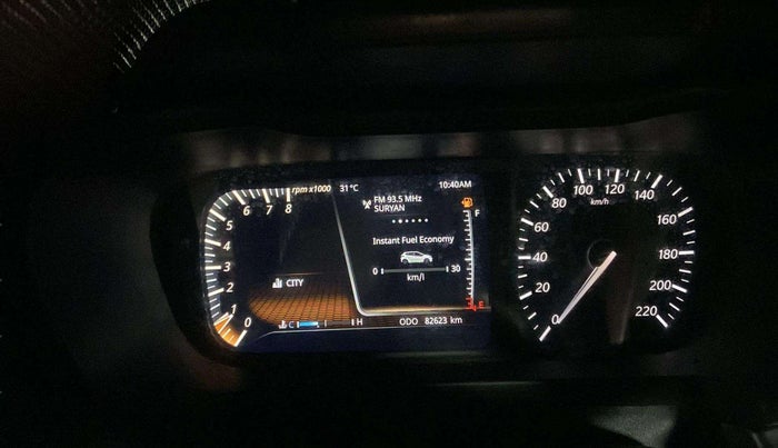 2020 Tata ALTROZ XZ PETROL, Petrol, Manual, 82,607 km, Odometer Image