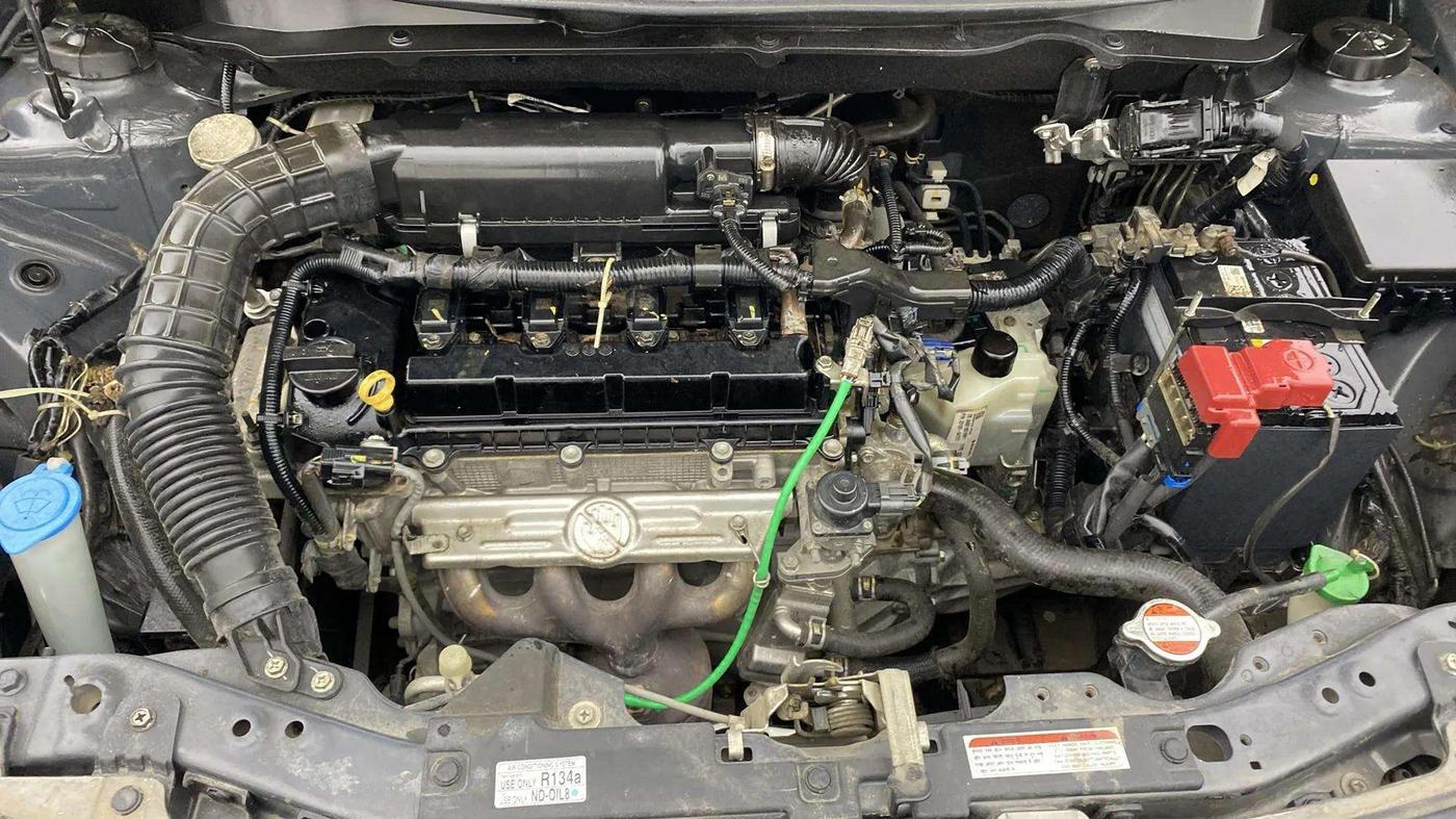 2021 Maruti Dzire VXI AMT, Petrol, Automatic, 18,848 km, Engine View